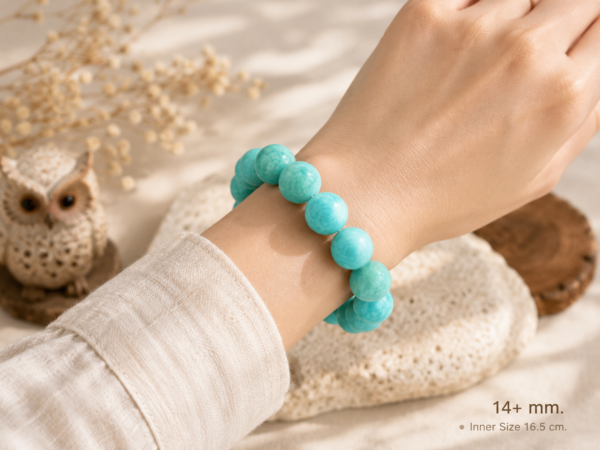 สร้อยข้อมือ Amazonite