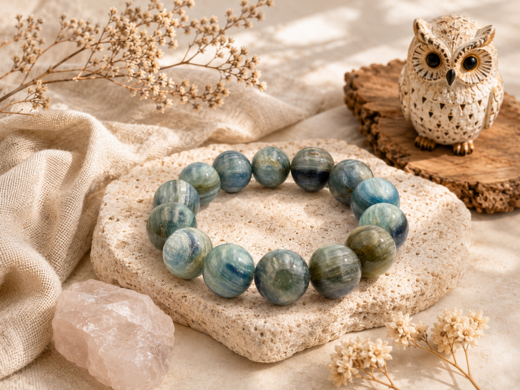 สร้อยข้อมือ Blue-Green Kyanite