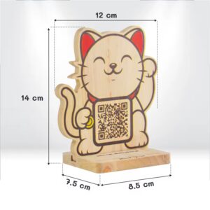 ป้ายไม้สแกน QR Code
