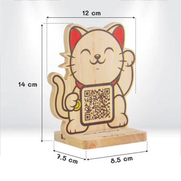 ป้ายไม้สแกน QR Code
