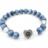 สร้อยข้อมือ Blue Kyanite / นกฮูก ริมโขง online store สร้อยข้อมือ Blue Kyanite