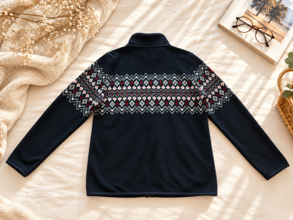 เสื้อแจ็คเก็ต ผ้าฟลีซ มีซิป | มีลาย UNIQLO KIDS