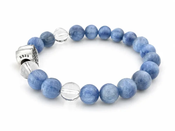 สร้อยข้อมือ Blue Kyanite / นกฮูก ริมโขง online store สร้อยข้อมือ Blue Kyanite