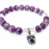 สร้อยข้อมือ Chevron Amethyst