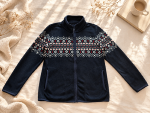 เสื้อแจ็คเก็ต ผ้าฟลีซ มีซิป | มีลาย UNIQLO KIDS