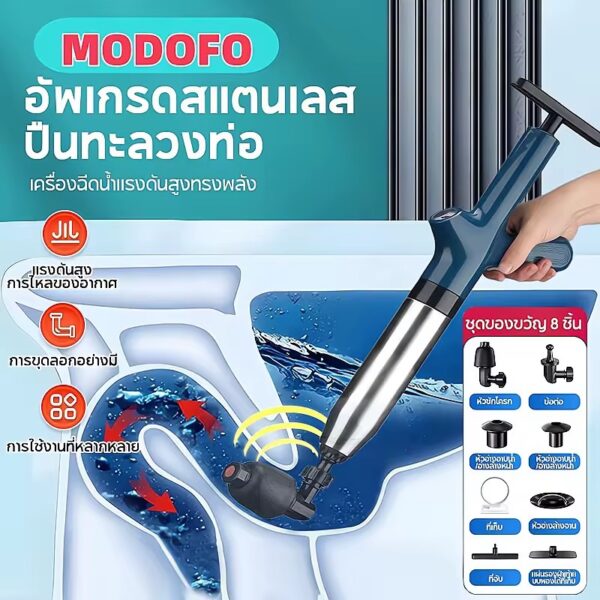 เครื่องปั๊มท่อตัน