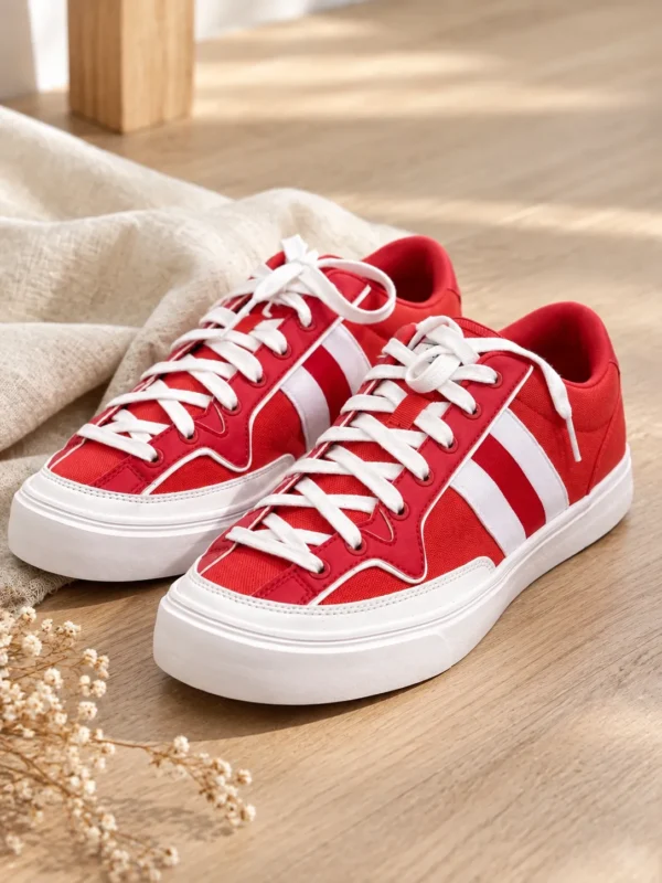นกฮุก ริมโขง Online Store Image 17 ก.ย. 2569 12_11_07 รองเท้าผ้าใบ Le Coq Sportif Grandville สีแดง–ขาว