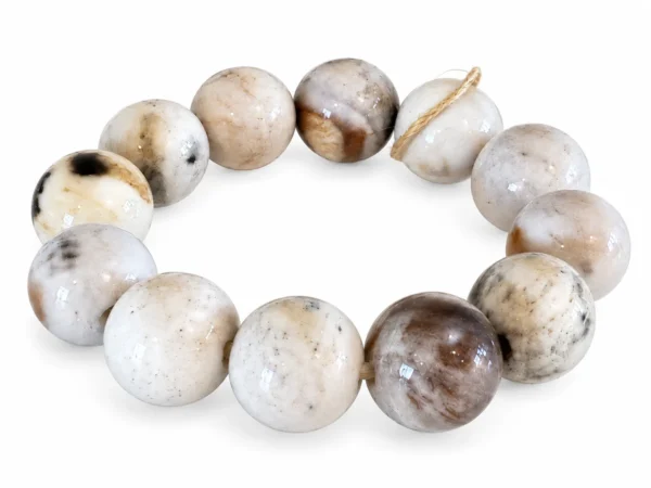 นกฮูก ริมโขง Online Store Image 19 ก.ย. 2569 11_02_26 สร้อยข้อมือ Wood Opal (ไม้กลายเป็นหินเนื้อโอปอล)