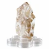 คริสตัลควอตซ์โปร่งใสบนฐานอะคริลิก แร่ควอตซ์ธรรมชาติ (Natural Quartz) พร้อมฐานอะคริลิก