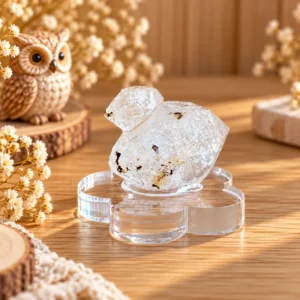 แร่ควอตซ์ธรรมชาติ (Natural Quartz)  พร้อมฐาน