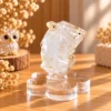 แร่ควอตซ์ธรรมชาติ (Natural Quartz) พร้อมฐานอะคริลิก