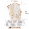 แร่ควอตซ์ธรรมชาติ (Natural Quartz) พร้อมฐานอะคริลิก
