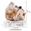 นกฮุก ริมโขง Online Store A-0078 แร่ควอตซ์ธรรมชาติ (Natural Quartz) พร้อมฐานอะคริลิก