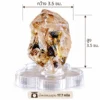 แร่ควอตซ์ธรรมชาติ (Natural Quartz)  พร้อมฐาน