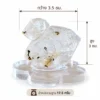 แร่ควอตซ์ธรรมชาติ (Natural Quartz)  พร้อมฐาน