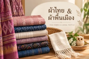 กางเกงฮาเร็มผ้าฝ้าย ลายขาว–ดำ