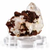 ผลึกควอตซ์บนฐานอะคริลิกใส แร่ควอตซ์ธรรมชาติ (Natural Quartz) พร้อมฐานอะคริลิก